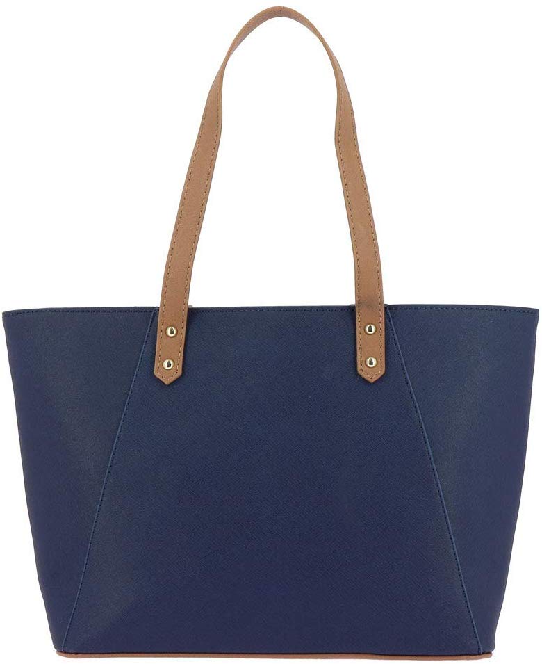 Westies iBag - Bolso inteligente con luz y cargador, Azul Marino