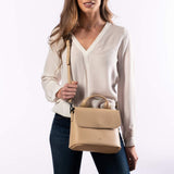 LuckyLy – Bolsas Mujer Lily – Bolsa para Mujer de Mano, Hombro y Cruzada – Versátil con 2 Tiras Removibles – Bolsas Crossbody Mujer Piel Sintética PU, Piel Vegana – Regalos Mujer, Regalos Mamá