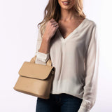 LuckyLy – Bolsas Mujer Lily – Bolsa para Mujer de Mano, Hombro y Cruzada – Versátil con 2 Tiras Removibles – Bolsas Crossbody Mujer Piel Sintética PU, Piel Vegana – Regalos Mujer, Regalos Mamá