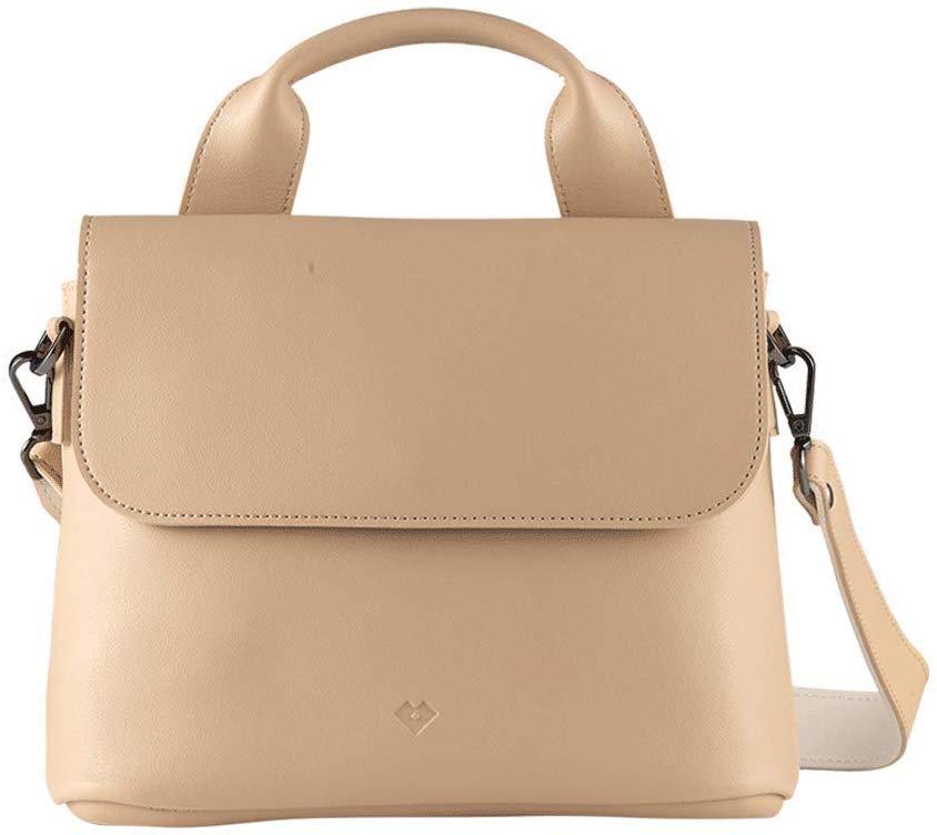 LuckyLy – Bolsas Mujer Lily – Bolsa para Mujer de Mano, Hombro y Cruzada – Versátil con 2 Tiras Removibles – Bolsas Crossbody Mujer Piel Sintética PU, Piel Vegana – Regalos Mujer, Regalos Mamá