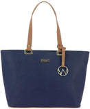 Westies iBag - Bolso inteligente con luz y cargador, Azul Marino