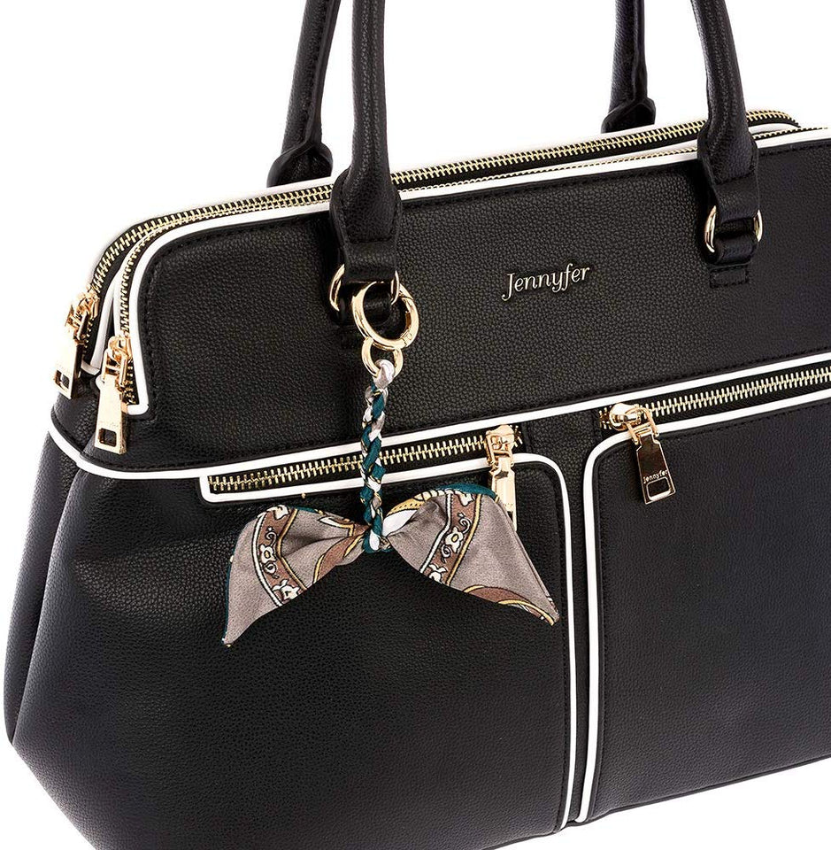 Jennyfer Bolsa Estilo Satchel para Dama 8955-1