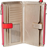 GUESS Kim portafolios organizadora con cierre doble