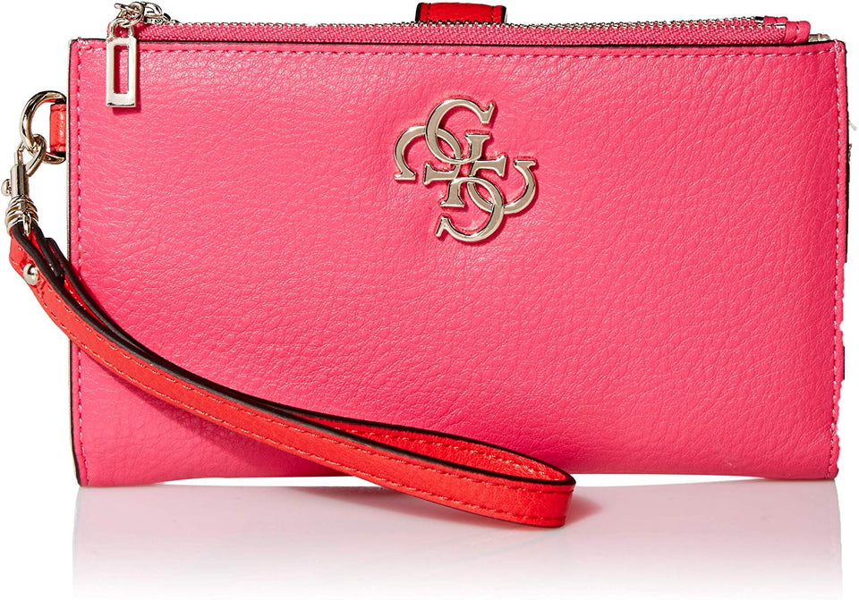 GUESS Kim portafolios organizadora con cierre doble