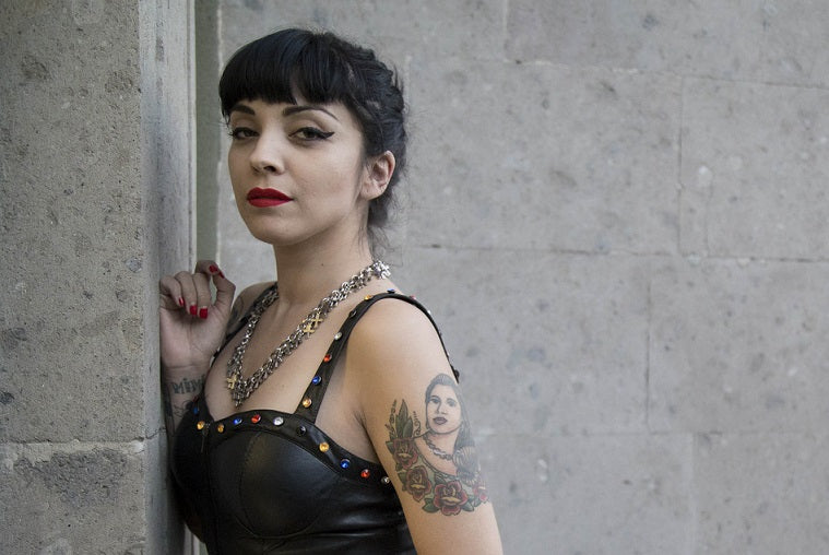 Dome - Bolso de mano con borla para mujer